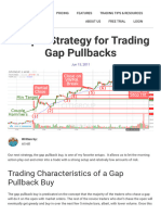 OR - Trading Gap Pullbacks