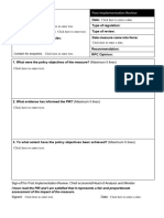 Post Implementation Review Pir Template 2