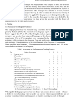 Finding 4.1 Problems of Oral English Proficiency: No Subject of Assessment 1 2 3 4 Language Aspects 1. Vocabulary