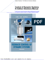 Feedback Control of Dynamic Systems Franklin 7th Edition Solutions Manual