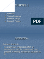 CHAPTER 1 - Introduction To Research