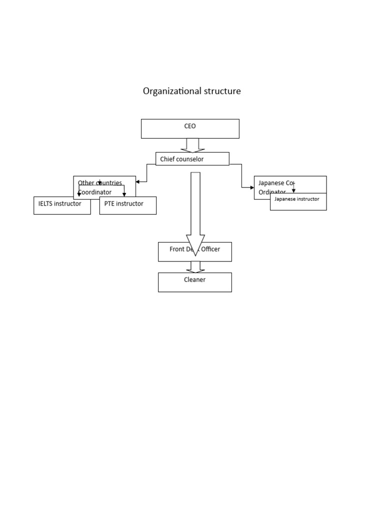 Organizational Structure | PDF