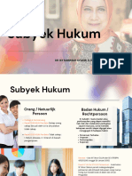 Subyek Hukum by IKS