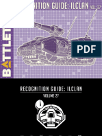 E-CAT35TR127 BattleTech Recognition Guide IlClan Vol 27