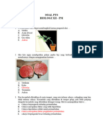 Soal PTS Bio - PM - KLS Xii Mipa