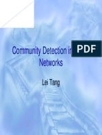 Community Detection in Social Networks