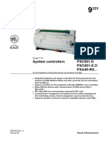 A6V10432164 - System Controllers PXC001.D PXC001-E.D PXA40-RS. - en