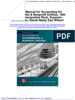 Solution Manual For Accounting For Governmental Nonprofit Entities 18th Edition Jacqueline Reck Suzanne Lowensohn Daniel Neely Earl Wilson