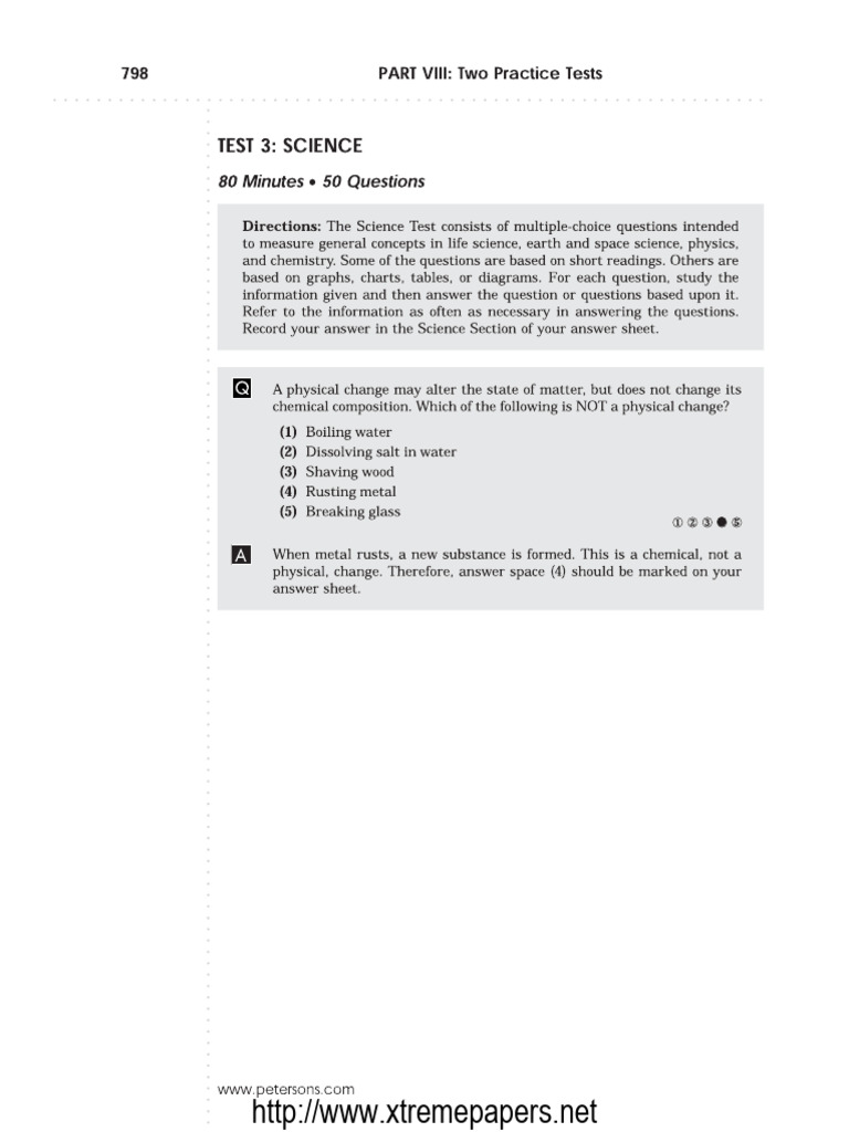 Ged Practice Test 4 PDF