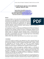 Metodologia classificação aspectos riscos ISO 14001