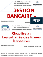 Chapitre 3 Les Activités Des Firmes Bancaires ISG