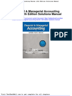 Financial Managerial Accounting Warren 12th Edition Solutions Manual