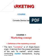 Course 1 - 2 Marketing Concept