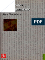 Blumenberg, H. Descripcion Del Ser Humano