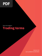 Trading Terms