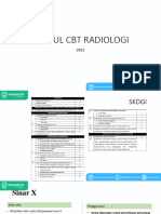 CBT Radiologi Kedokteran Gigi