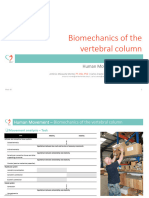 4 Biomechanics of The Vertebral Column