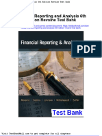 Financial Reporting and Analysis 6th Edition Revsine Test Bank