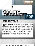 How Is Society Organized Ucsp