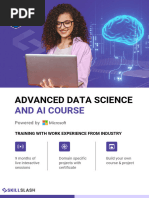 Advanced Data Science and AI Brochure