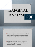 Marginal Analysis PDF