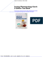 Focus On Nursing Pharmacology Karch 5th Edition Test Bank
