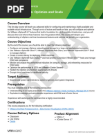 EDU_DATASHEET_vSphere Optimize and Scale V6.7 BETA1