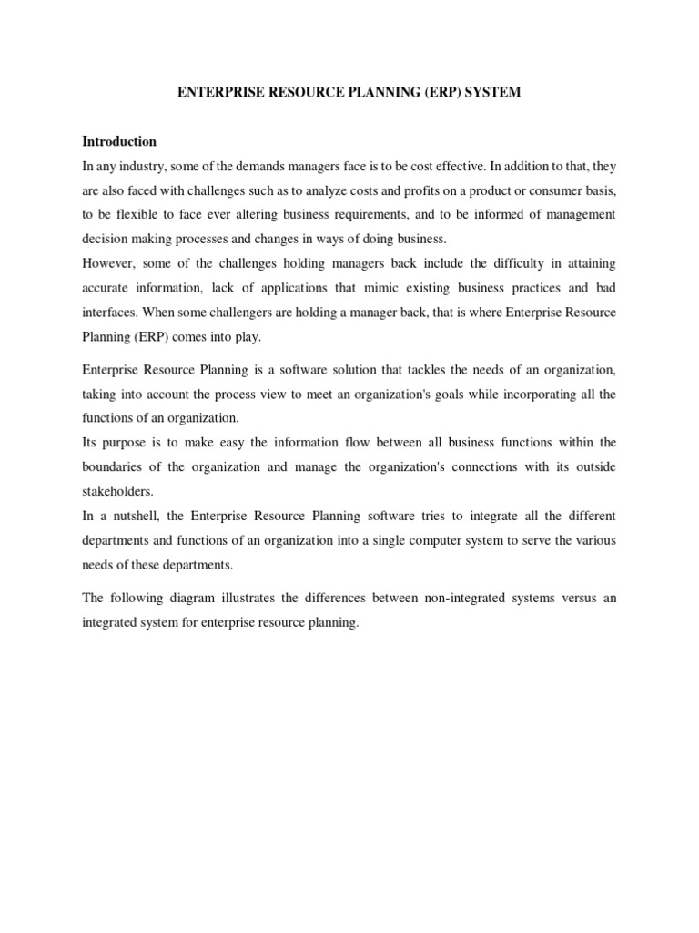 4 ERP Systems | PDF | Customer Relationship Management | Enterprise