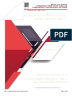 Mathematics in The Modern World MODULE-7