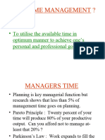 Presentation On Time Management - 1