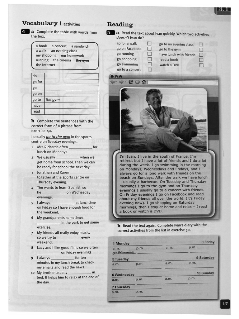 NTE Unit 3 WB | PDF