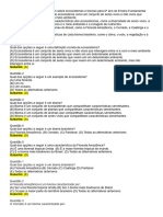 Atividades Ecossistemas e Biomas