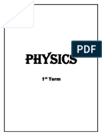 Physics Grade.10 Booklet T1 Final Pointers 2023-2024 A.K.