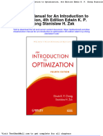 Solution Manual For An Introduction To Optimization 4th Edition Edwin K P Chong Stanislaw H Zak