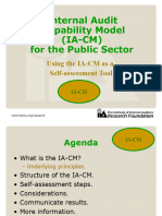 IA-CM For The Public Sector - Using The IA-CM As A Self-Assessment Tool