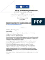 PROGRAMA 3er - Encuentro RIITAL OIT America Latina CABA 2023