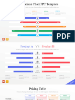 Comparison Chart PPT Template by Justfreeslide.com