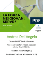 Allenare La Forza Nei Giovani - Andrea Dell'Angelo