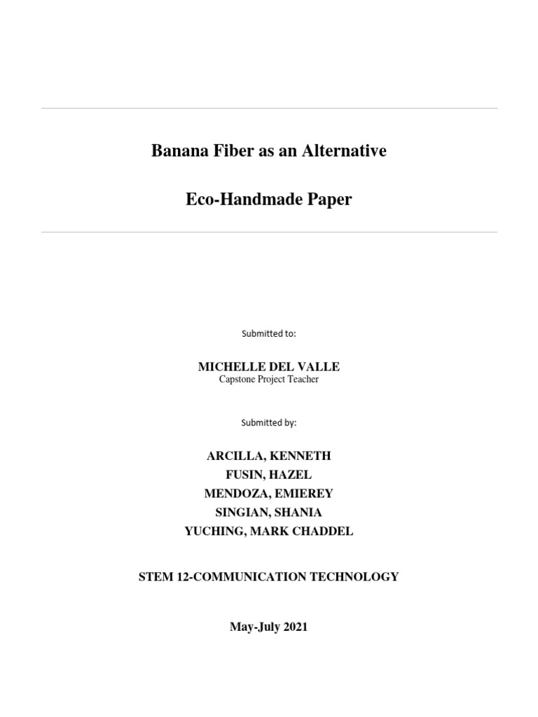 Capstone Reflection Pdf Experiment Psychology