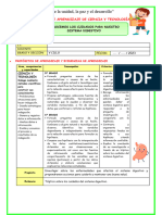 Ses-Juev-Cyt - Conocemos Los Cuidados para Nuestro Sistema Digestivo - Jezabel Camargo Único Contacto-978387435