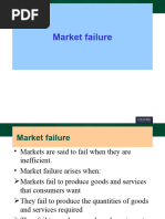 IGCSE Eco Chapter 2.10 Market Failures