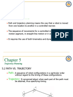 Chapter 5 - Trajectory Planning