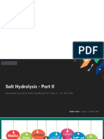 Salt Hydrolysis Part II With Anno