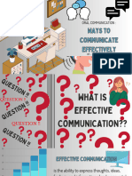 Factors of Effective Communication