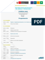 Programacion Eureka 2023