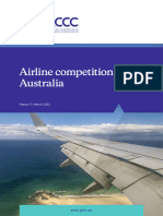 Airline Competition in Australia - March 2022 Report