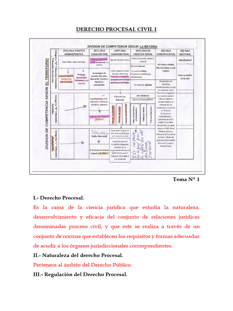 Introducción al Derecho Procesal Civil | PDF | Ley procesal | Jurisdicción