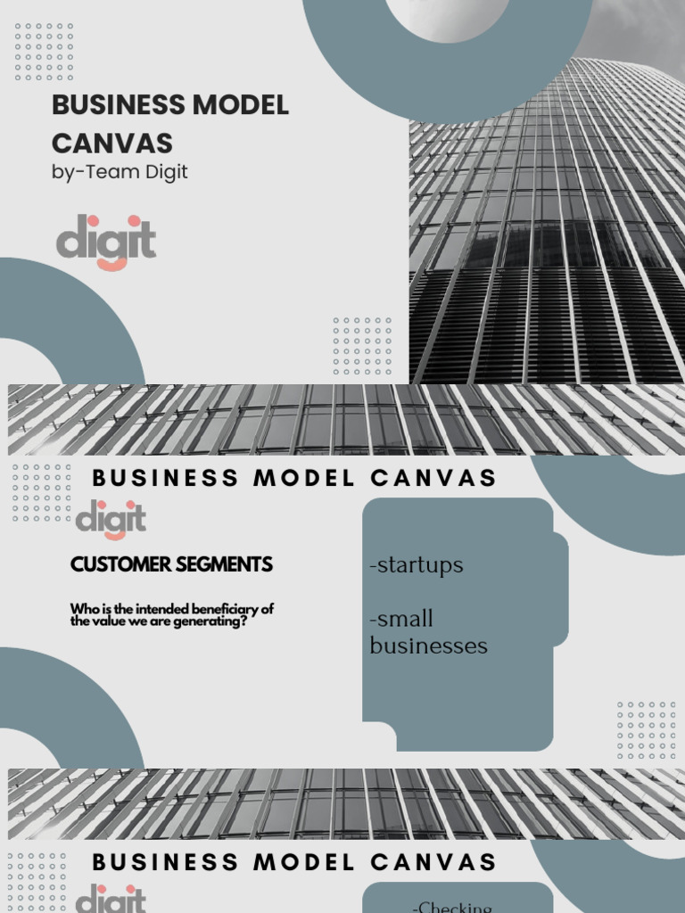 Business Model Canvas PDF Business Model Subscription Business Model