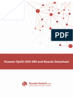 Huawei Optix Osn 580 and Boards Datasheet