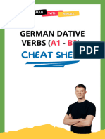 German Dative Verbs A1 - b2 PDF